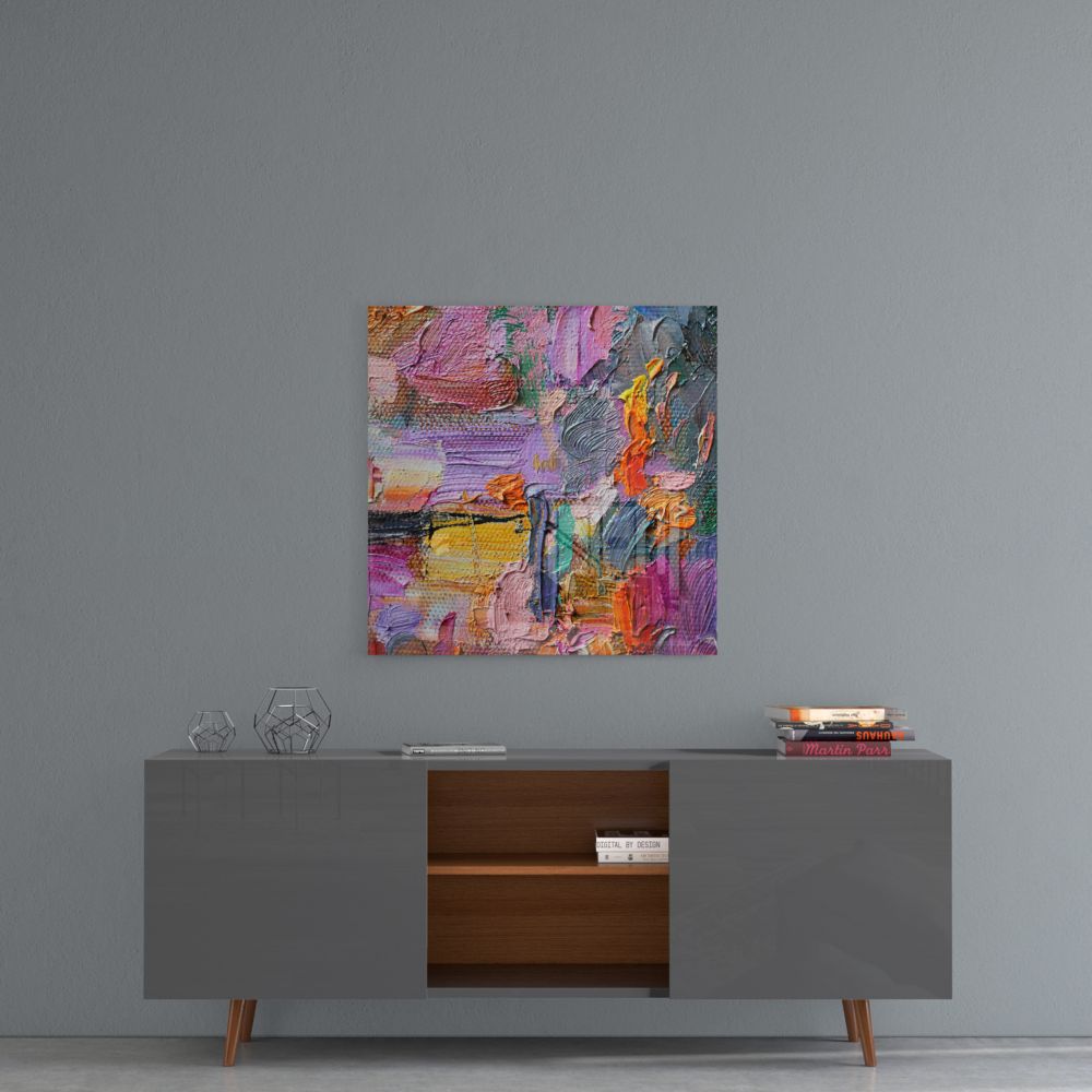 Abstract Glass UV Digital Painted Frameless Glass Wall Art or Decor - Art Gallery EU - 4