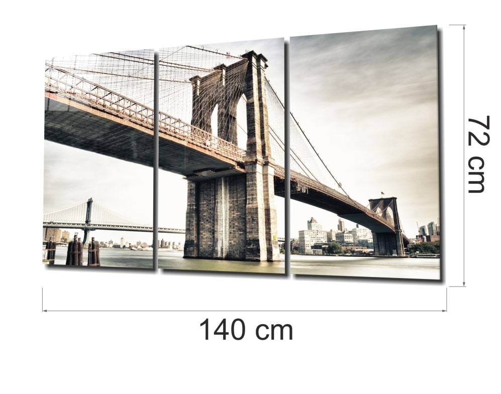 New York UV Digital Painted Frameless Glass Wall Art or Decor - Art Gallery EU - 3