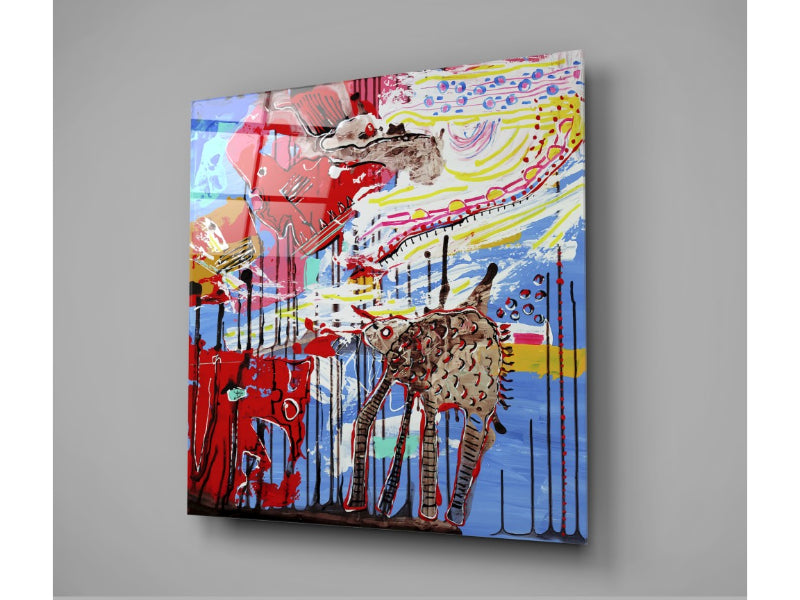 Star Wars Abstract UV Digital Painted Frameless Glass Wall Art or Decor - Art Gallery EU - 2