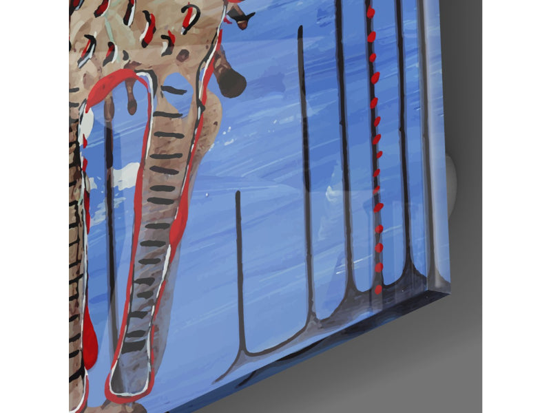 Star Wars Abstract UV Digital Painted Frameless Glass Wall Art or Decor - Art Gallery EU - 3