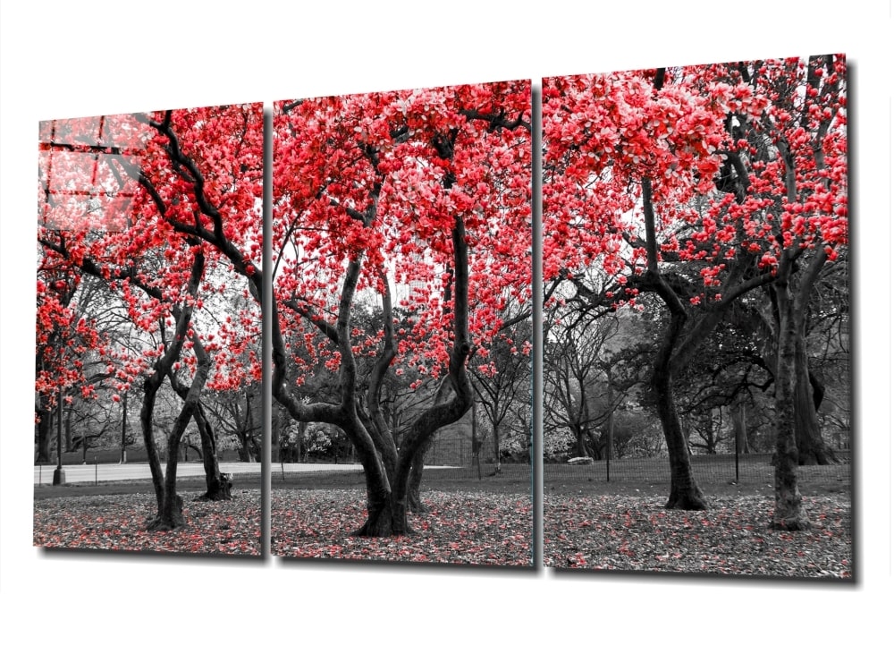 Autumn Trees Mega Glass Painting