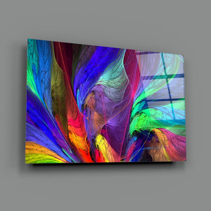 Colorful Patterns UV Digital Painted Frameless Glass Wall Art or Decor - Art Gallery EU - 2